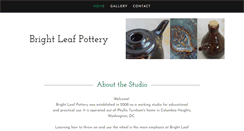 Desktop Screenshot of brightleafpottery.com