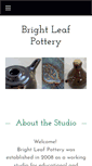 Mobile Screenshot of brightleafpottery.com